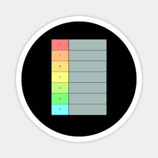 Video Game Tier List Magnet